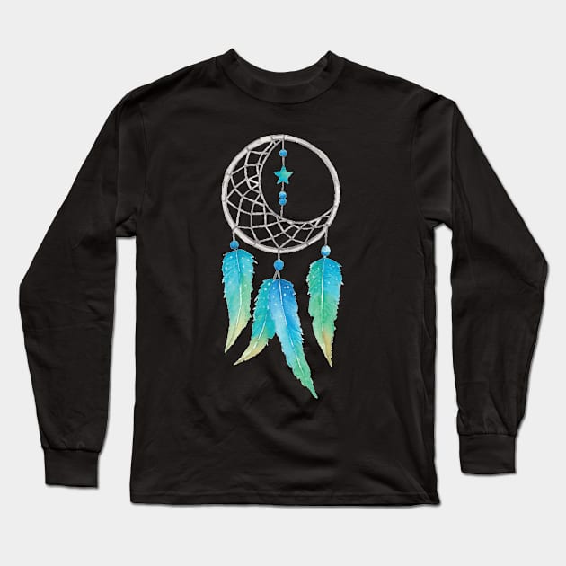 Dream of the moon Long Sleeve T-Shirt by Adele